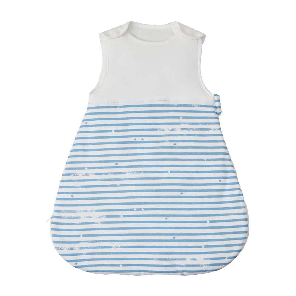 Anti-Kick Baby Sleeping Bags-MamaToddler-Blue Stripe-12-24 Months (L-90 cm)-Mama Toddler