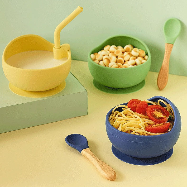 Silicone Baby Suction Bowls & Spoons