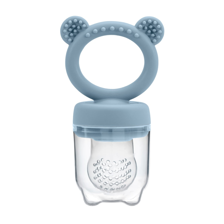 Baby Pacifier Fruit Silicone Feeder With Cover-MamaToddler-Blue-Mama Toddler