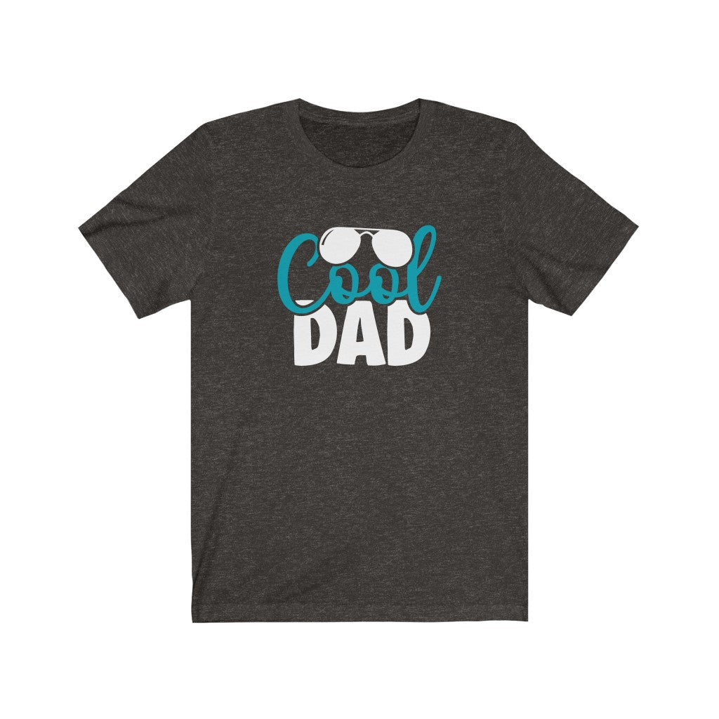 Cool Dad T-Shirt-T-Shirt-Printify-Black Heather-XS-Mama Toddler