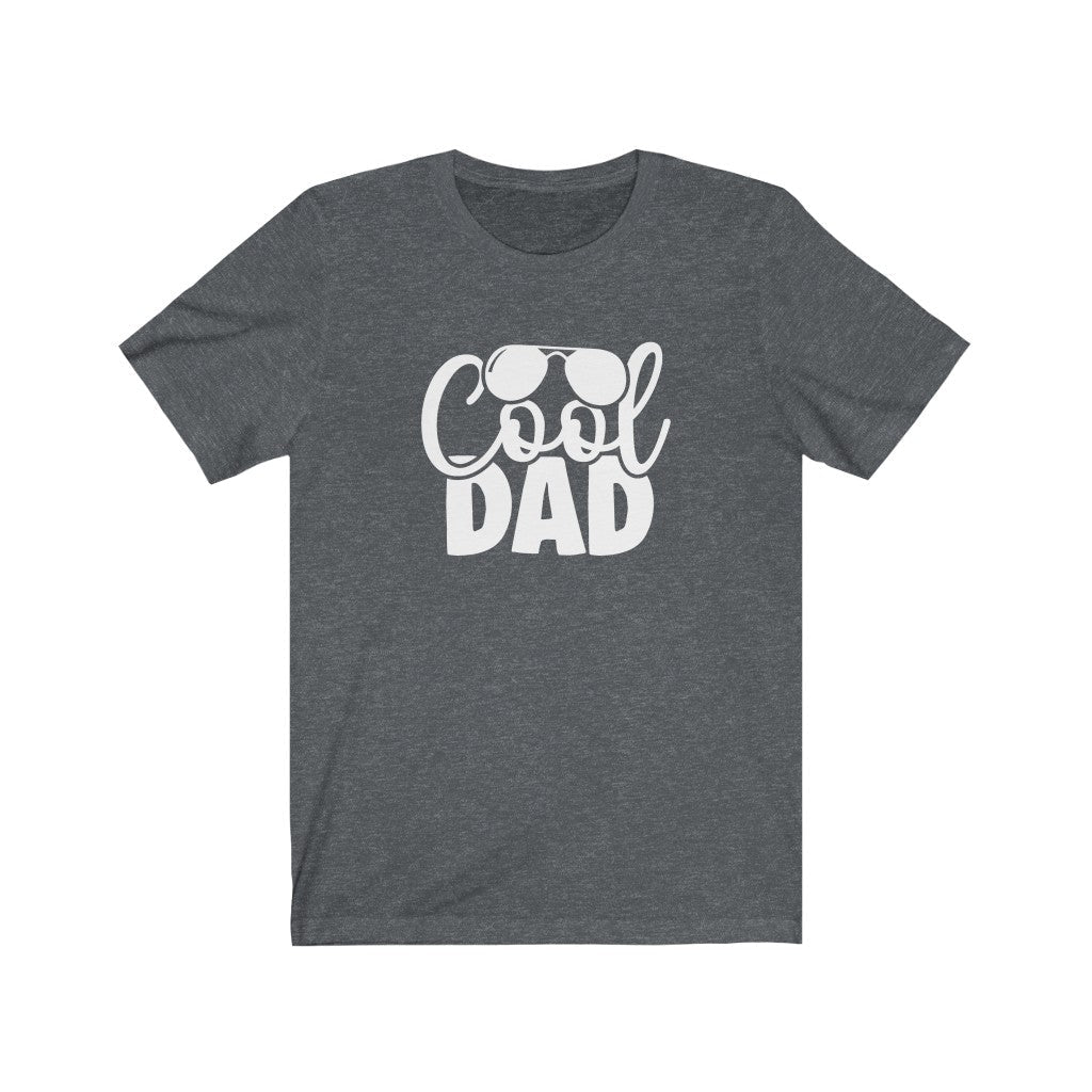 Cool Dad T-Shirt-T-Shirt-Printify-Dark Grey Heather-XS-Mama Toddler