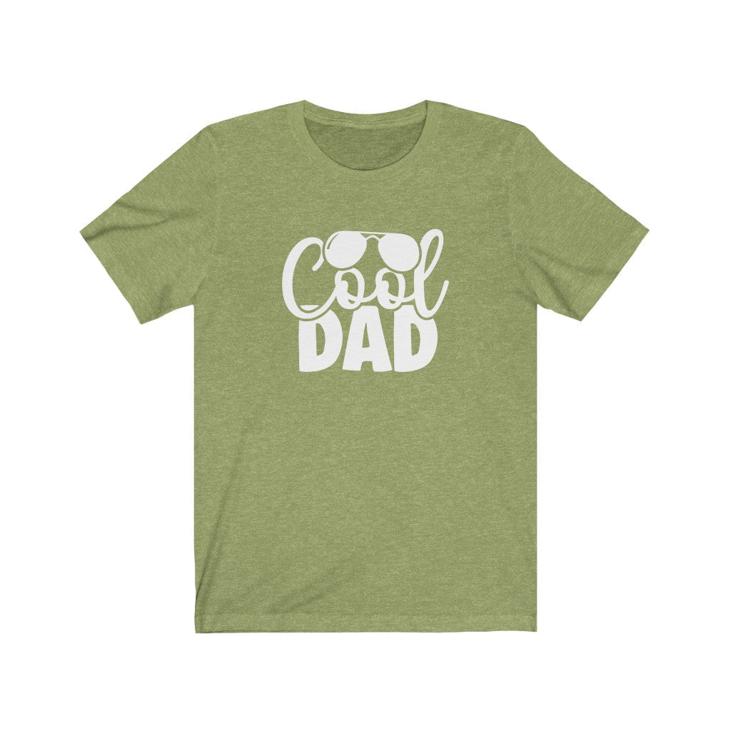 Cool Dad T-Shirt-T-Shirt-Printify-Heather Green-XS-Mama Toddler