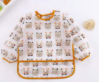 Cute Cartoon Toddler Waterproof Bibs-Mama Toddler-Bear-For 0-3 Years-Mama Toddler