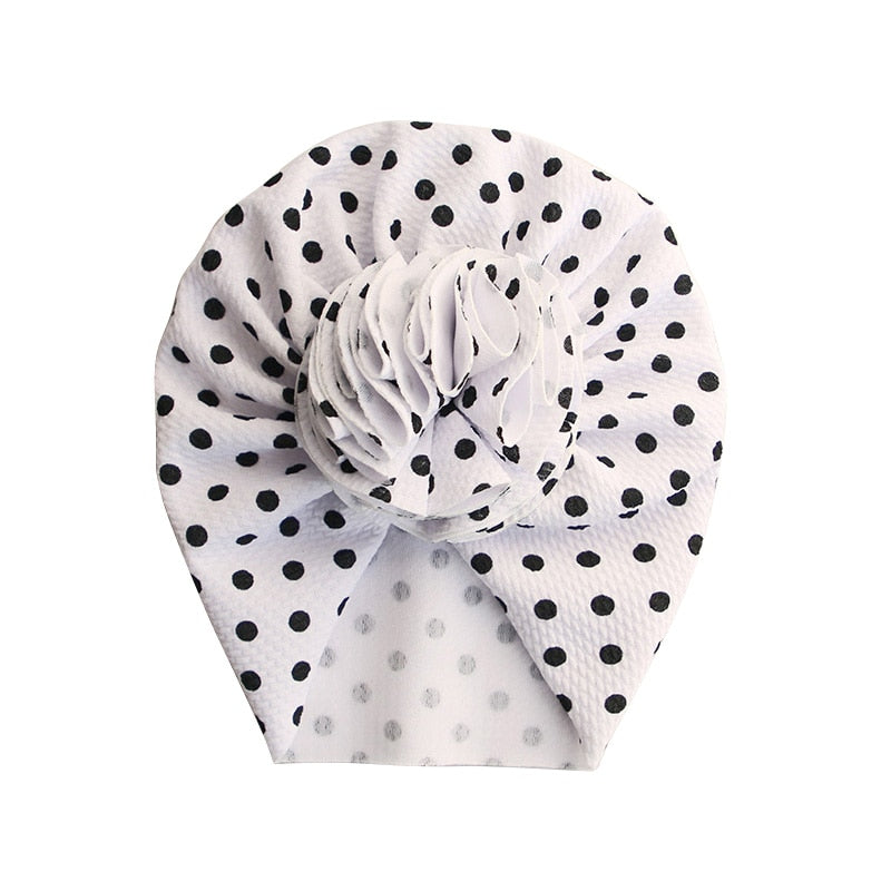 Cute Flower Baby Headband-MamaToddler-Polka Dotted-Mama Toddler