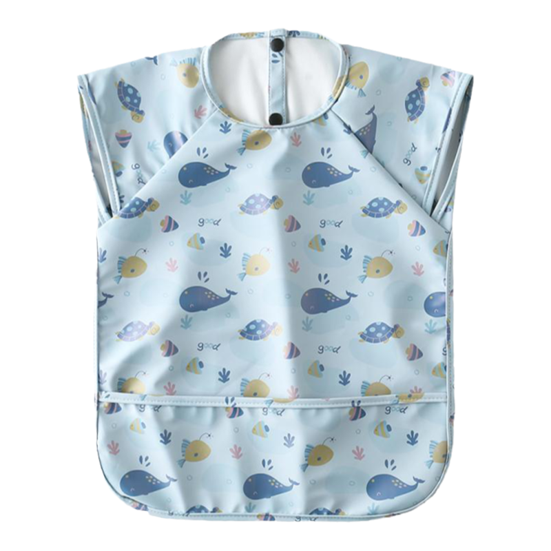 FoodCatch Sleeveless Waterproof Bibs-MamaToddler-Colorful Cats-6 Months to 3 Years-Mama Toddler