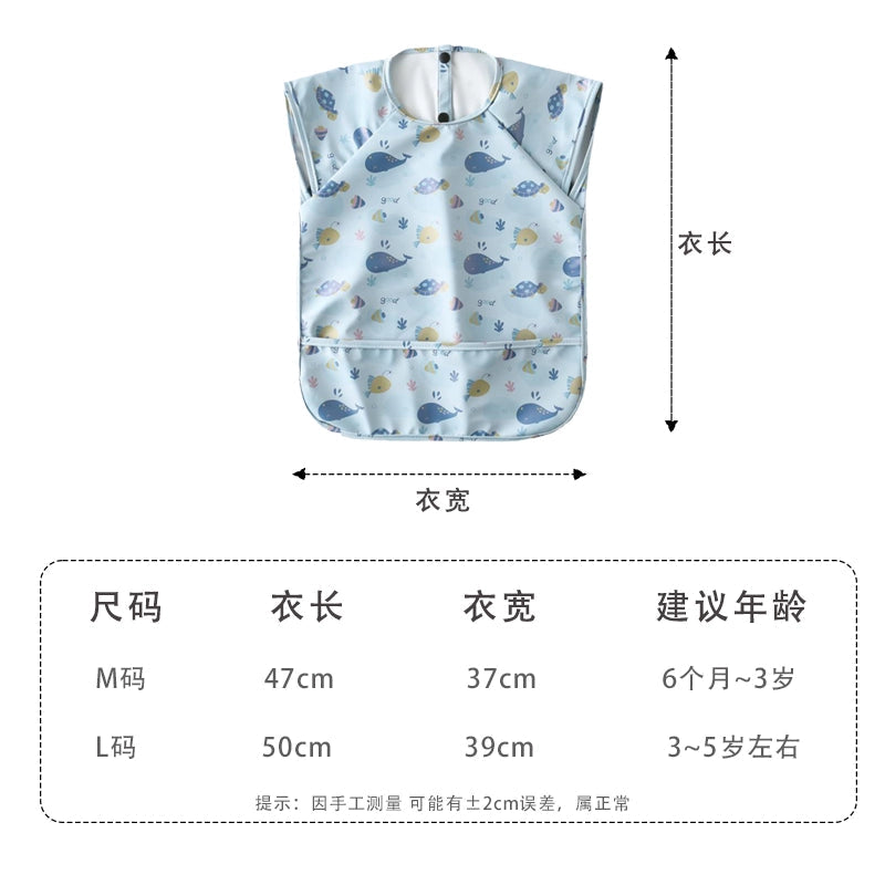 FoodCatch Sleeveless Waterproof Bibs-MamaToddler-Colorful Cats-6 Months to 3 Years-Mama Toddler