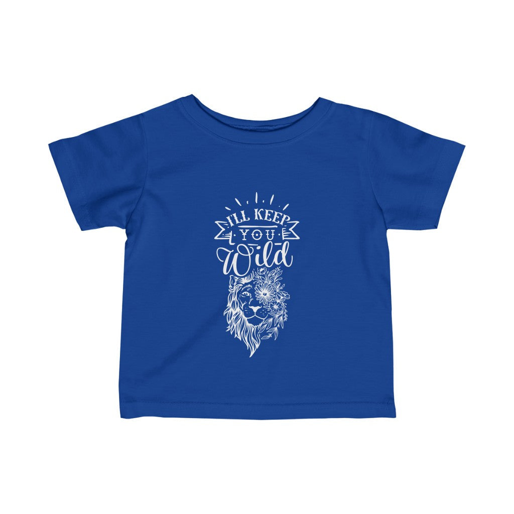 Kids - I'll Keep You Wild T-Shirt-Kids clothes-Printify-Royal-6M-Mama Toddler