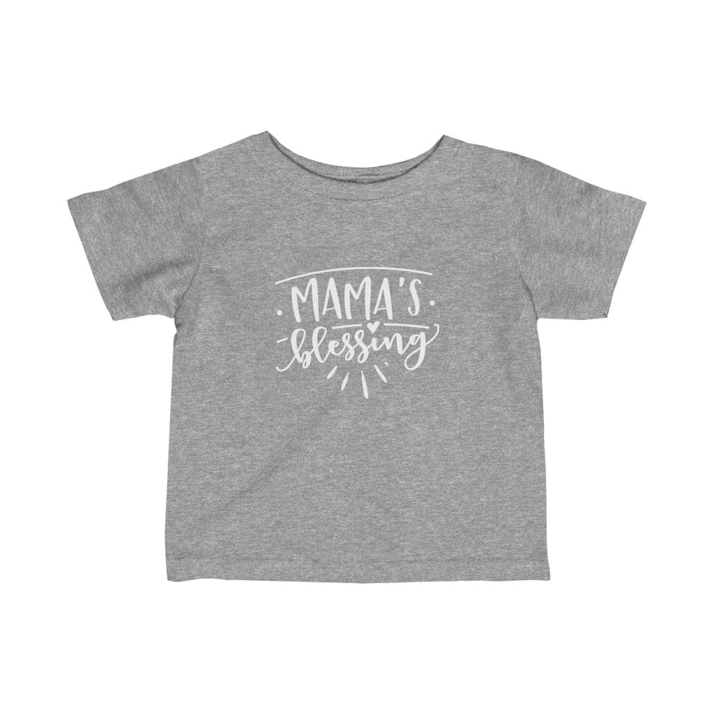 Kids - Mama's Blessing T-Shirt-Kids clothes-Printify-Heather-6M-Mama Toddler