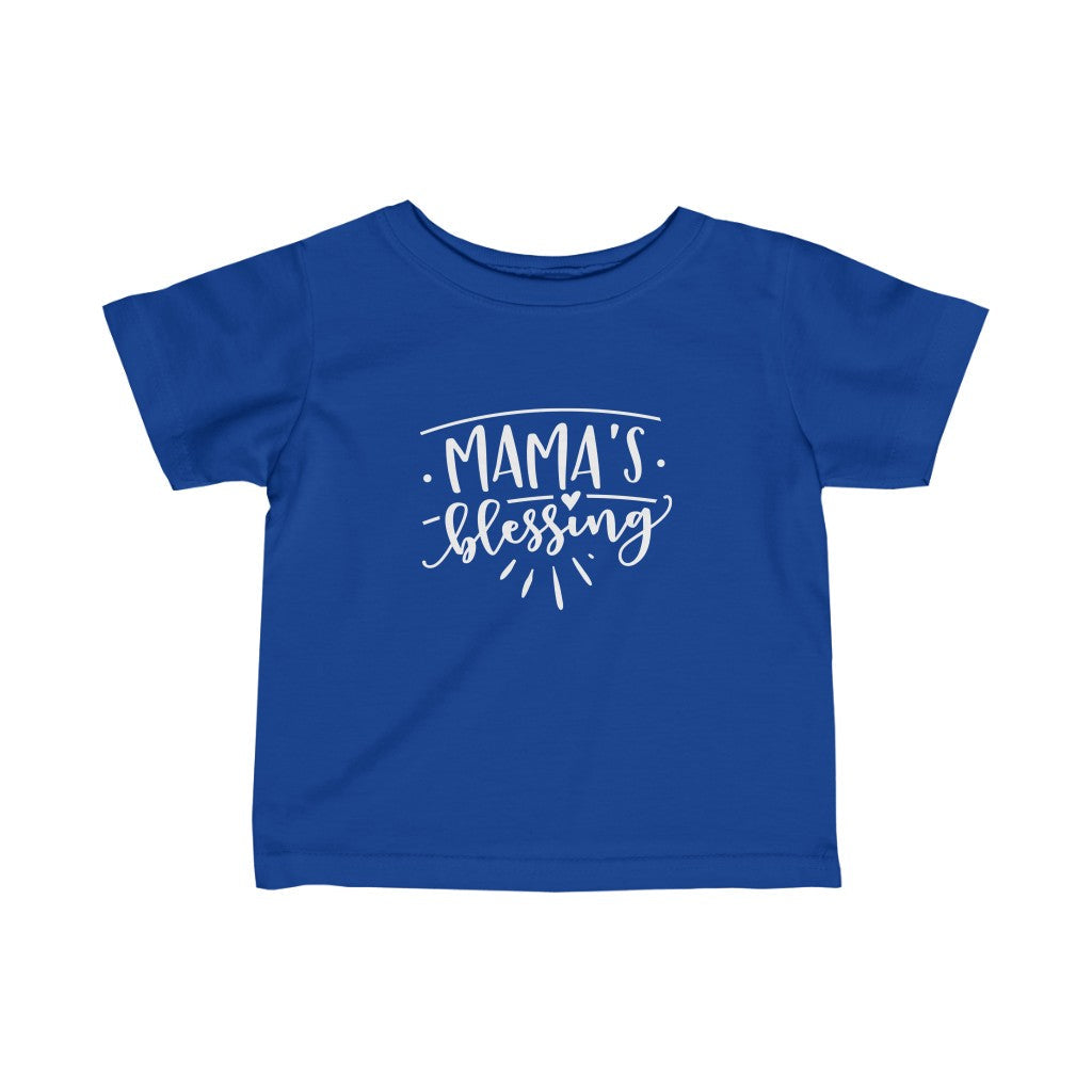 Kids - Mama's Blessing T-Shirt-Kids clothes-Printify-Royal-6M-Mama Toddler