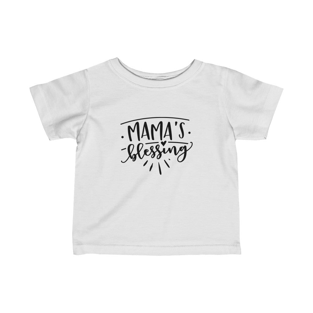 Kids - Mama's Blessing T-Shirt-Kids clothes-Printify-White-6M-Mama Toddler