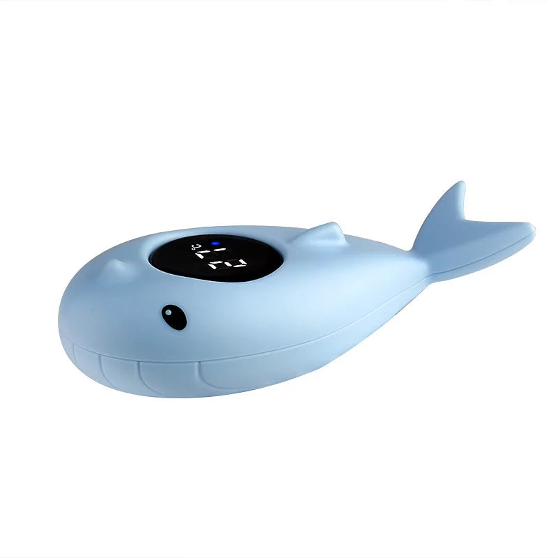 LED Display Floating Digital Baby Bath Water Thermometer-MamaToddler-Blue Whale-Mama Toddler