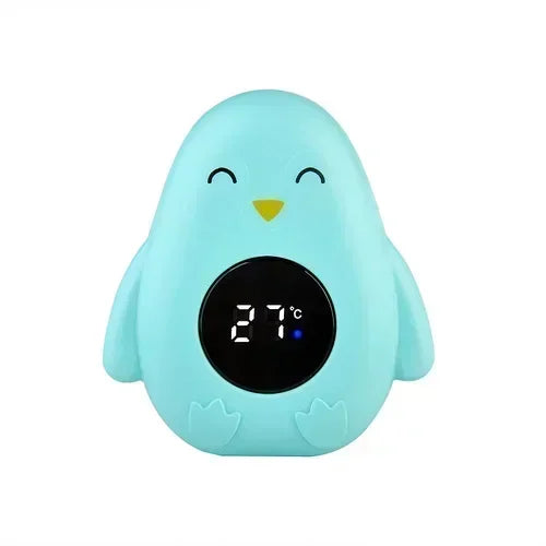 LED Display Floating Digital Baby Bath Water Thermometer-MamaToddler-Green Penguin-Mama Toddler