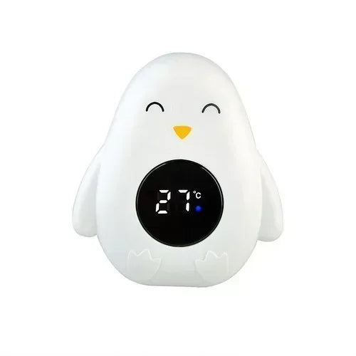 LED Display Floating Digital Baby Bath Water Thermometer-MamaToddler-White Penguin-Mama Toddler