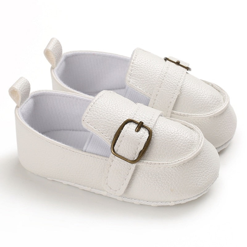 LittleAngel Soft Sole Non-Slip Baby Shoes-MamaToddler-Style 8 - White-0-6 Months-Mama Toddler