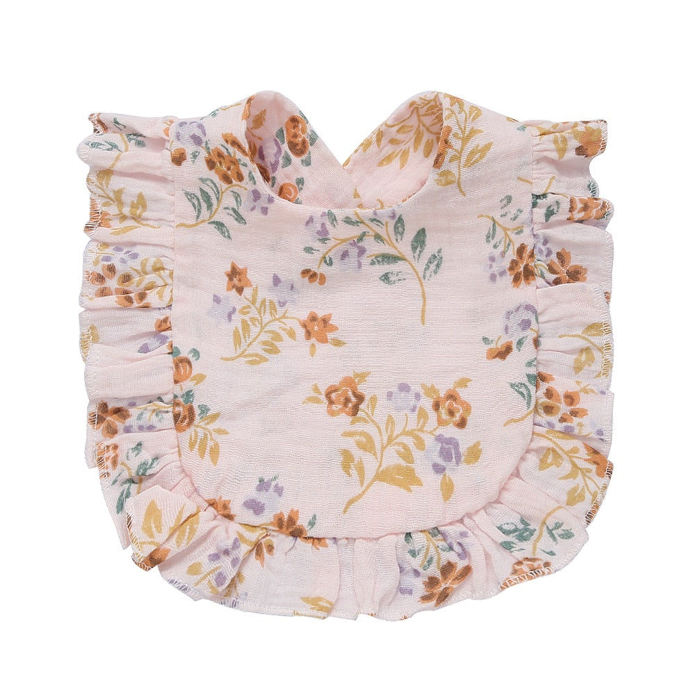 Newborn Burp, Drool, Teething Bibs-MamaToddler-Marigold-Mama Toddler