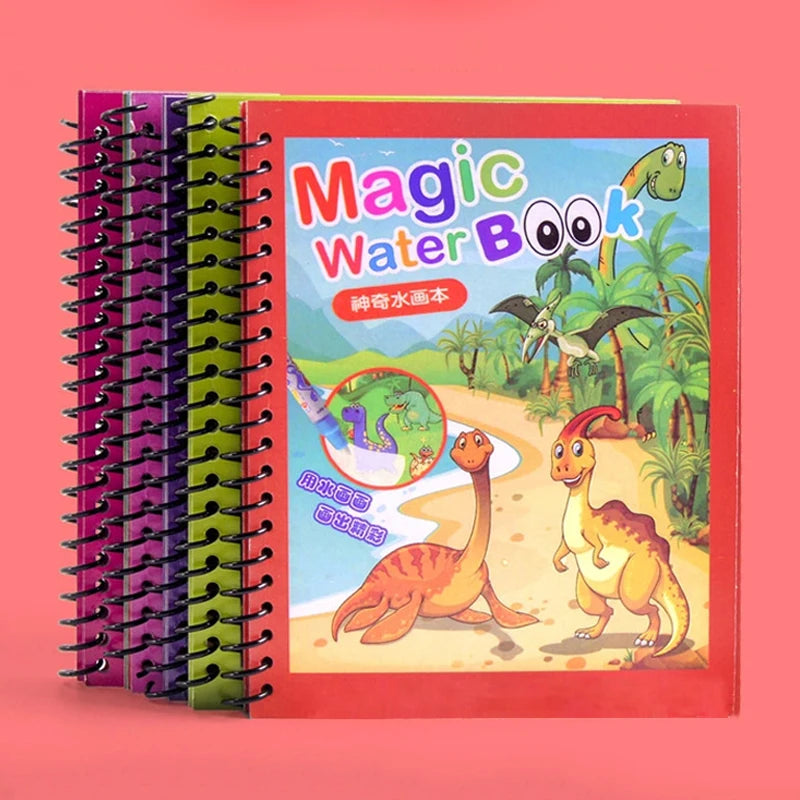 Reusable Magic Water Drawing Book For Kids-MamaToddler-Space-Mama Toddler