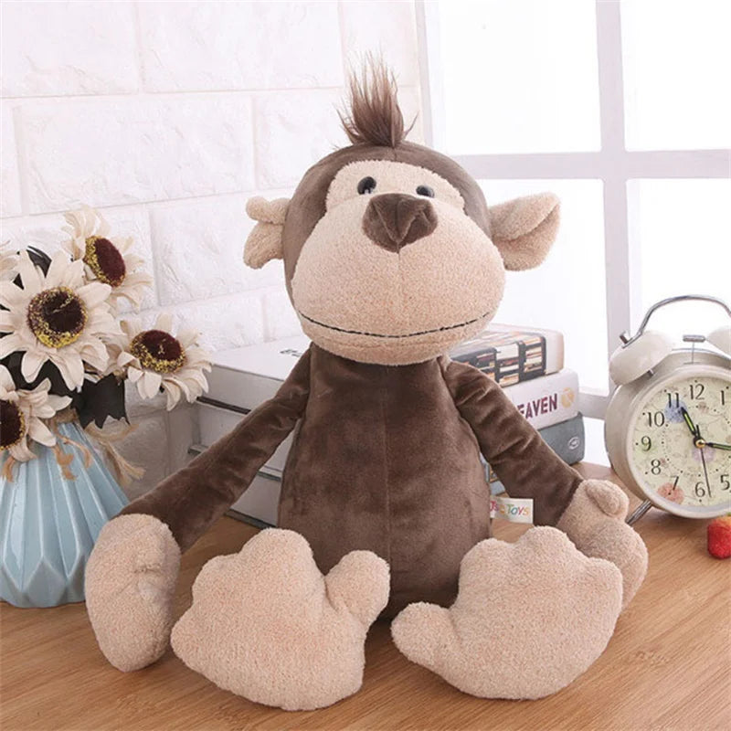 Soft Plush Jungle Animals Stuffed Toys-MamaToddler-Raccoon-25-28 cm-Mama Toddler