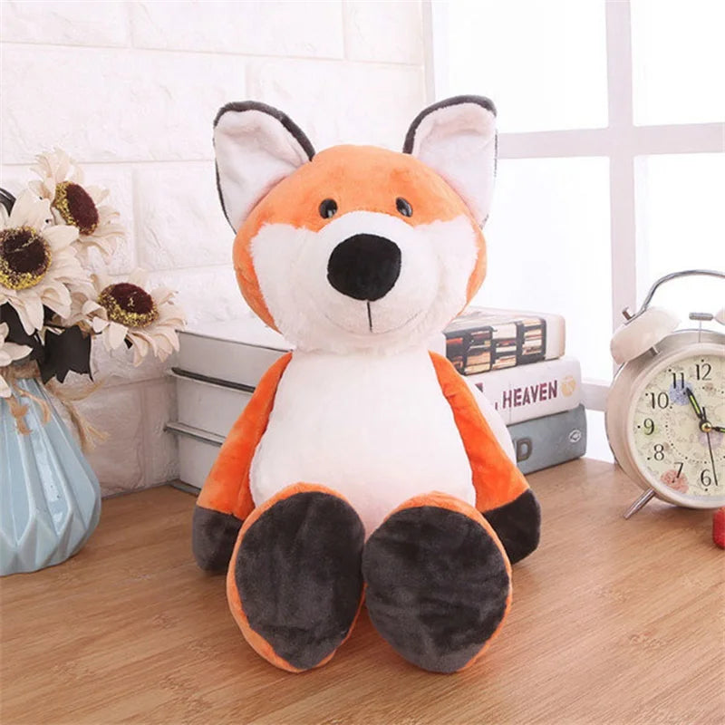 Soft Plush Jungle Animals Stuffed Toys-MamaToddler-Raccoon-25-28 cm-Mama Toddler