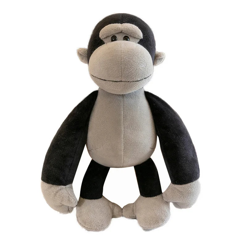 Soft Plush Jungle Animals Stuffed Toys-MamaToddler-King Kong-25-28 cm-Mama Toddler