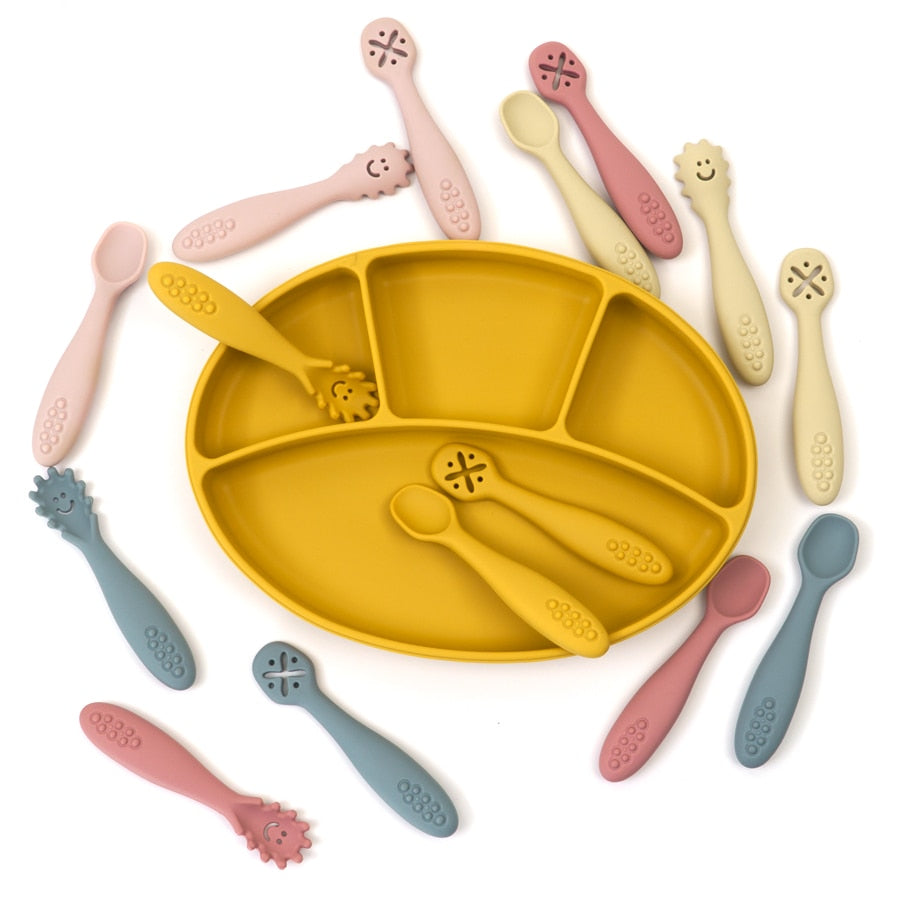 Toddlearn Learning Spoons - Set of 3-MamaToddler-Beach Sand-Mama Toddler