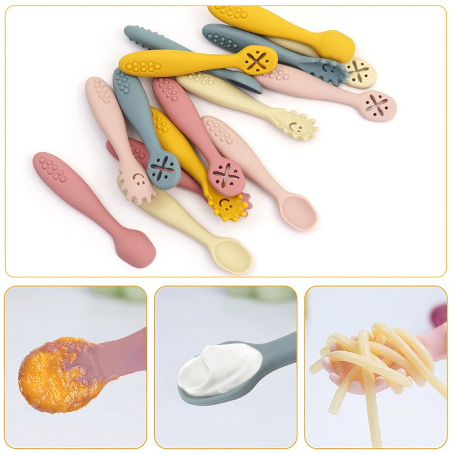 Toddlearn Learning Spoons - Set of 3-MamaToddler-Beach Sand-Mama Toddler