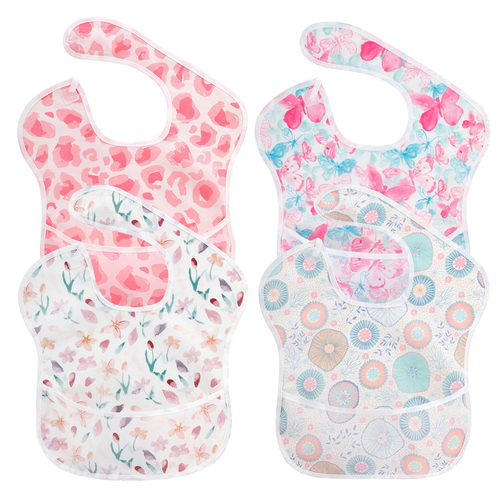 Unisex Waterproof Stain and Odor Resistant Feeding Baby Bibs-Mama Toddler-Traffic-Mama Toddler