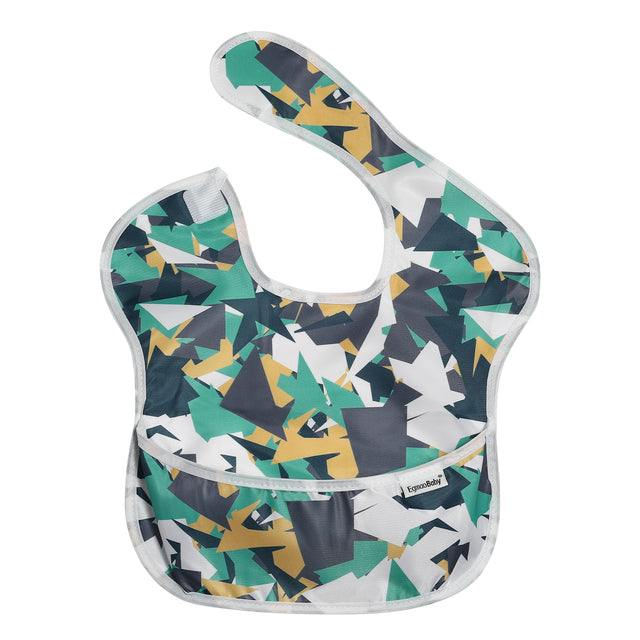 Unisex Waterproof Stain and Odor Resistant Feeding Baby Bibs-Mama Toddler-Polygons-Mama Toddler