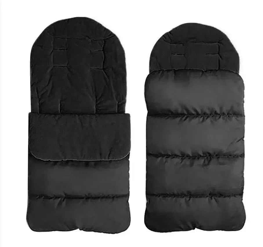 Universal Stroller Windproof Winter Warm Sleeping Bag-MamaToddler-Black-Mama Toddler