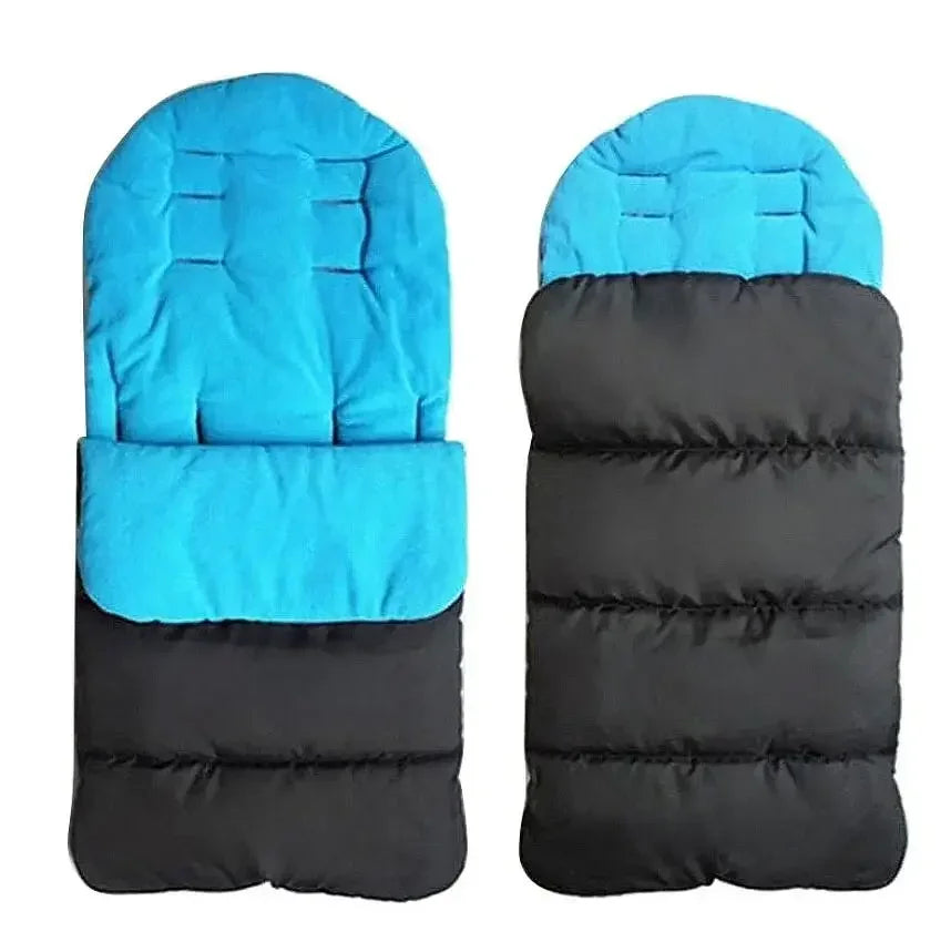 Universal Stroller Windproof Winter Warm Sleeping Bag-MamaToddler-Blue-Mama Toddler