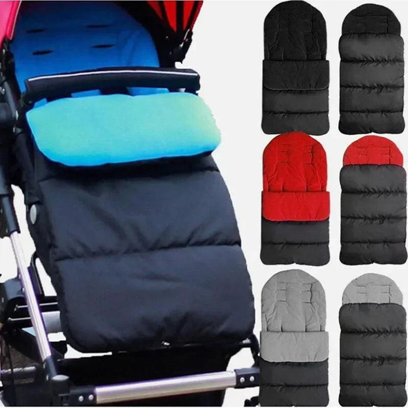 Universal Stroller Windproof Winter Warm Sleeping Bag-MamaToddler-Blue-Mama Toddler