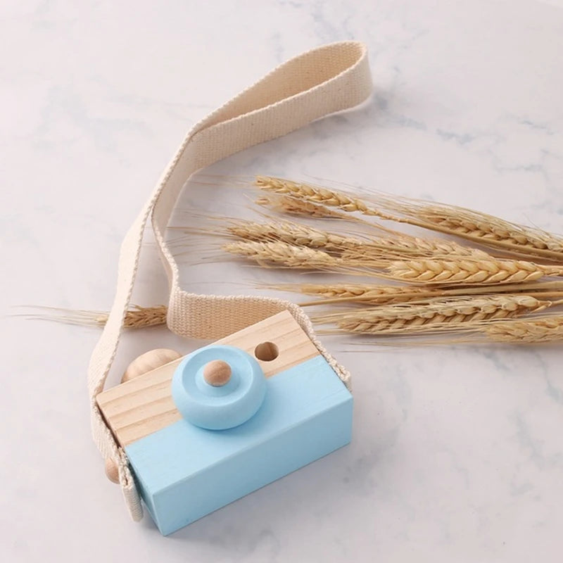 Wooden Camera Baby Toy-MamaToddler-Green camera-Mama Toddler